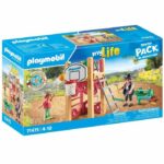 Comprar Playmobil 71475 carpintero con torreta de juego