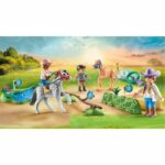 Comprar Playmobil 71495 jinetes de ponis y saltadores