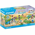 Comprar Playmobil 71495 jinetes de ponis y saltadores