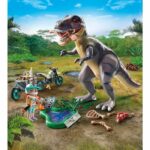 Comprar Playmobil 71524 explorador con moto y tiranosaurio