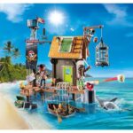 Comprar Playmobil 71792 puerto y guarida pirata con prisiones