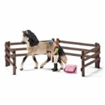 Comprar Schleich - kit de cuidado de caballos andaluígricos - 42270 - horse club range