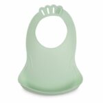 Comprar Set de 2 baberos bibou verde celadon - charm gris