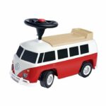 Comprar Smoby - volkswagen van transporter red - caja de almacenamiento + volante - 26l x 30l x 60h - a partir de 18 meses