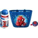 Comprar Spider-man set papelera + botella + timbre