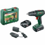 Comprar Taladro-atornillador a batería bosch -universaldrill 18 caja 2 baterías 1