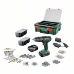 Comprar Taladro atornillador bosch universaldrill 18 (2 baterías 1.5ah + systembox + 241 accesorios)