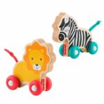 Comprar Animales de madera para empujar con forma de hueso de fisher-price - jfn19