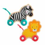 Comprar Animales de madera para empujar con forma de hueso de fisher-price - jfn19