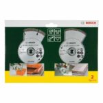Comprar Bosch 2 discos de diamante materiales de 125 mm