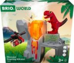 Comprar Brio volcán en erupción de dinosaurios - accesorio de circuito de tren de madera - acción de juego sin batería/imán - edades 3 - brio