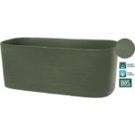 Comprar Jardinera xl con reserva de agua - garden id respect - verdigris 80 x 38 cm - 100% residuos domésticos - 100% reciclable