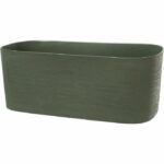 Comprar Jardinera xl con reserva de agua - garden id respect - verdigris 80 x 38 cm - 100% residuos domésticos - 100% reciclable