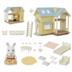 Comprar La cabaña con el cofre de techo azul - sylvanian families - 5671 - para niños a partir de 5 años - muebles incluidos