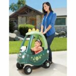 Comprar Little tikes - cosy coupe dino - coche para niños - puertas funcionales - 4 ruedas - piso desmontable y 1 bocina - 18 meses