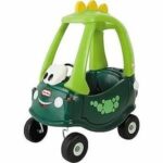 Comprar Little tikes - cosy coupe dino - coche para niños - puertas funcionales - 4 ruedas - piso desmontable y 1 bocina - 18 meses