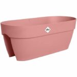 Comprar Maceta - elho - vibia campana flower bridge 60 - rosa - l 26 x a 59 x a 22 cm - balcón/exterior - 100% reciclado