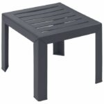 Comprar Mesa de centro - grosfillex - miami - antracita - 40x40 - resina