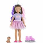 Comprar Muñeca de moda - corolle - unicornio luna - 28 cm - 4 accesorios - a partir de 4 años