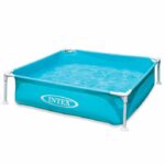 Comprar Piscina metálica intex tangy - cuadrada - turquesa