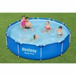 Comprar Pro acero estructura de la piscina 305x76cm