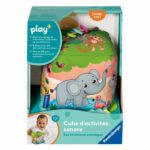 Comprar Ravensburger -play + - mi cubo de actividades sonoro de animales salvajes - a partir de 6 meses - versión francesa - 34009