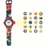 Comprar Reloj digital mario kart con proyección de 20 imágenes - lexibook