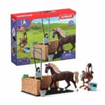 Comprar Schleich - emily & luna horses washing box - 42438