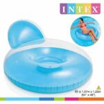 Comprar Silla de piscina inflable brillante para adultos intex 137 x 122 cm (color aleatorio)