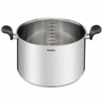 Comprar Tefal e3086404 primario olla acero inoxidable 28 cm + tapa / compatible con inducción