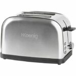 Comprar Tostadora de dos rebanadas - hkoenig - tos7 - 850 w - acero inoxidable