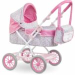 Comprar Accesorios para muñecos bebés - corolle - cochecito de bebé con flores - para muñecos bebés de 36 a 52 cm - a partir de 3 años