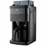 Comprar Cafetera digital con filtro aislado y molinillo - medion - 1000w - 1.0l - negra