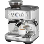 Comprar Cafetera espresso - sencor - ses 6010ss - 15 bares - molinillo de café - 250 g de granos - acero inoxidable