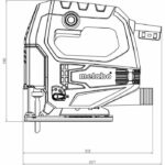 Comprar Caja de sierra de calar - metabo - steb 65 quick - 20 hojas