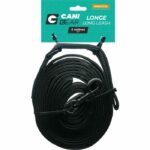 Comprar Correa para perros - cani gear - 5 m - neopreno suave con asa - negro