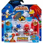 Comprar Duo de figuras de sonic vs knuckles - moose toys - akedo - paquete de batalla rápida