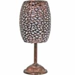 Comprar Farol solar - galix - g2003 - metal cobre - led blanco 10 lúmenes - h35 cm