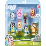 Comprar Figuras - bluey - caja de 8 personajes - figuras articuladas - universo de la serie - mixtas