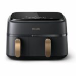 Comprar Freidora sin aceite - philips - na352/04 - 9l - doble cesta - pantalla táctil + accesorios - negra