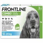 Comprar Frontline 3 pipetas antiparasitarias combo perro - 10 a 20 kg - pulgas