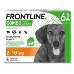 Comprar Frontline combo perro 2-10kg - 6 pipetas