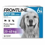 Comprar Frontline spot on dog 20-40kg - 6 pipetas