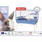 Comprar Jaula elevada para roedores - zolux - néolife - 2 niveles para conejos - 99 x 54 x 92 cm - azul
