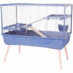 Comprar Jaula elevada para roedores - zolux - néolife - 2 niveles para conejos - 99 x 54 x 92 cm - azul