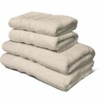 Comprar Juego de 4 toallas - lovely home - 2 toallas 50x100 cm + 2 toallas de ducha 70x140 cm - beige