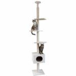 Comprar Kerbl - Árbol para gatos ferdi - 38 x 38 x 240 a 260 cm - blanco - sisal