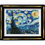 Comprar Kit de ocio creativo - lansay - colección lentejuelas - la noche estrellada - van gogh - a partir de 14 años