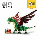 Comprar Lego creator 31161 dragón medieval 3 en 1: juguete de construcción para niños a partir de 9 años