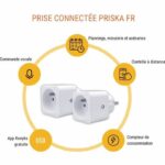 Comprar Lote de 2 enchufes con conexión wi-fi + bt - konyks - priska fr dual pack - 16 a - con medidor de consumo